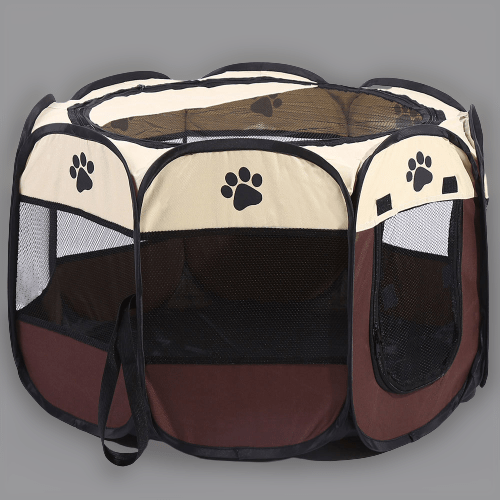 PetCabane™ - Tente Octogonale Pliante Portable pour Animaux de Compagnie - mesbabystore